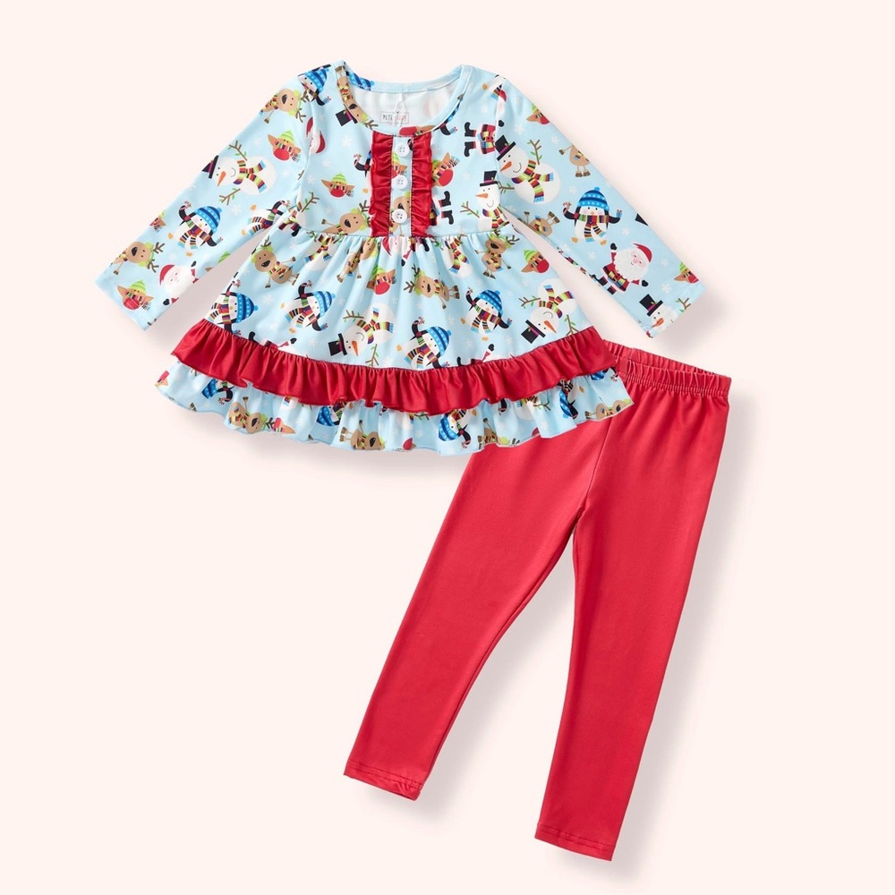 NWT Pete+Lucy Frosted Fun Pant Set